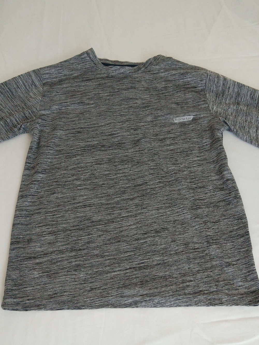 Hind Athletic Gray Marled Long Sleeve Shirt Boys Size L ( 14/16) - Picture 2 of 6